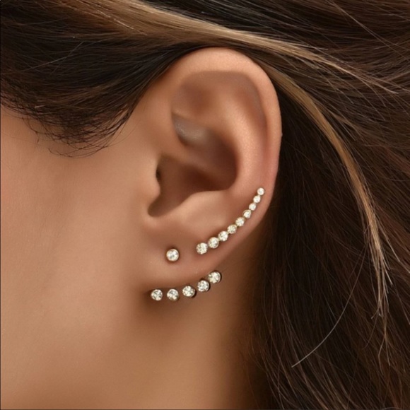 Earrings~ 3 pair! Dress them up or down for everyday wear! - Picture 3 of 6